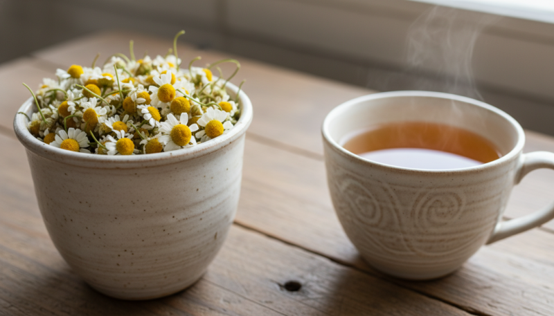 organski čaj od kamilice organski čaj od kamilice